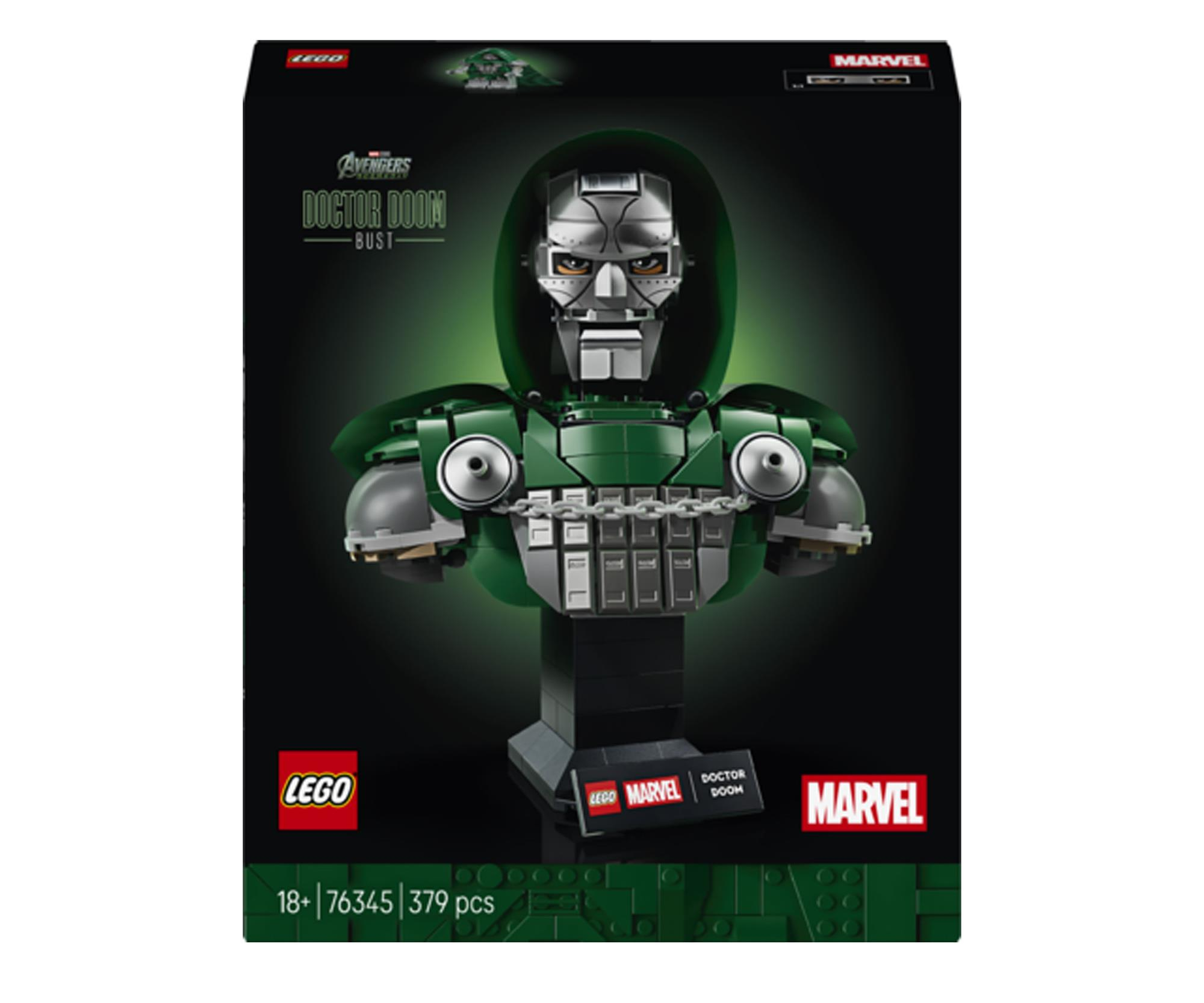 LEGO Marvel 76345 Popiersie Doktora Dooma