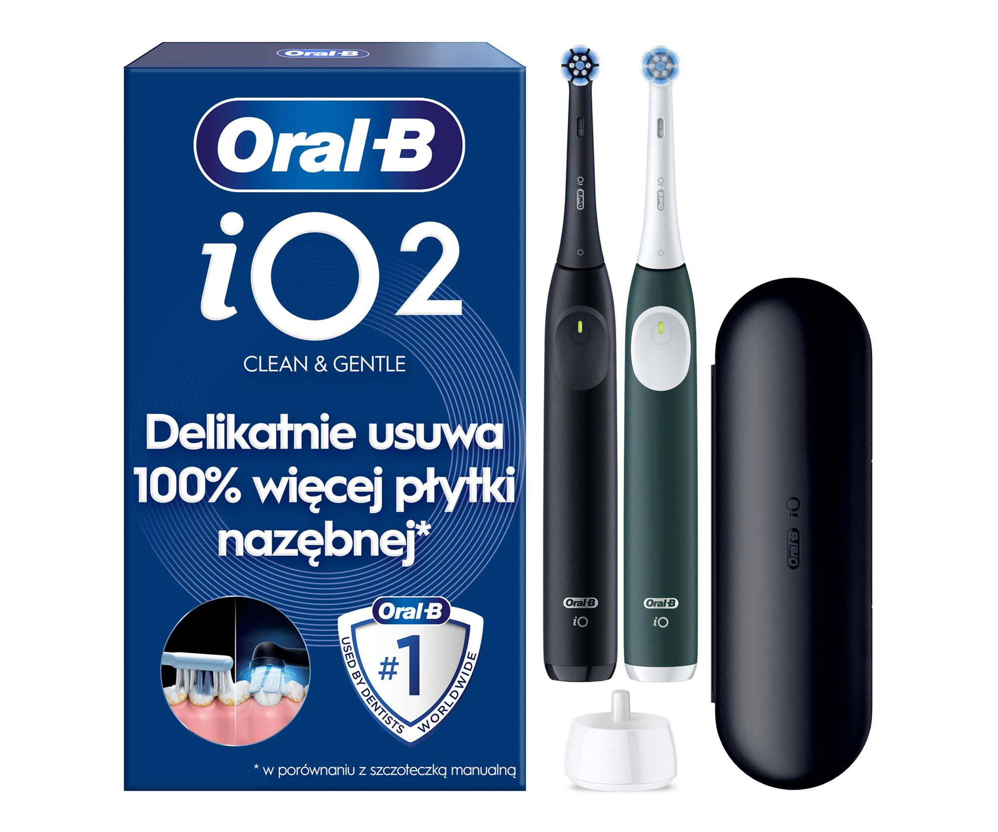 Oral-B Szczoteczka magnetyczna ORAL-B iO Series 2 Duo Night Black/F