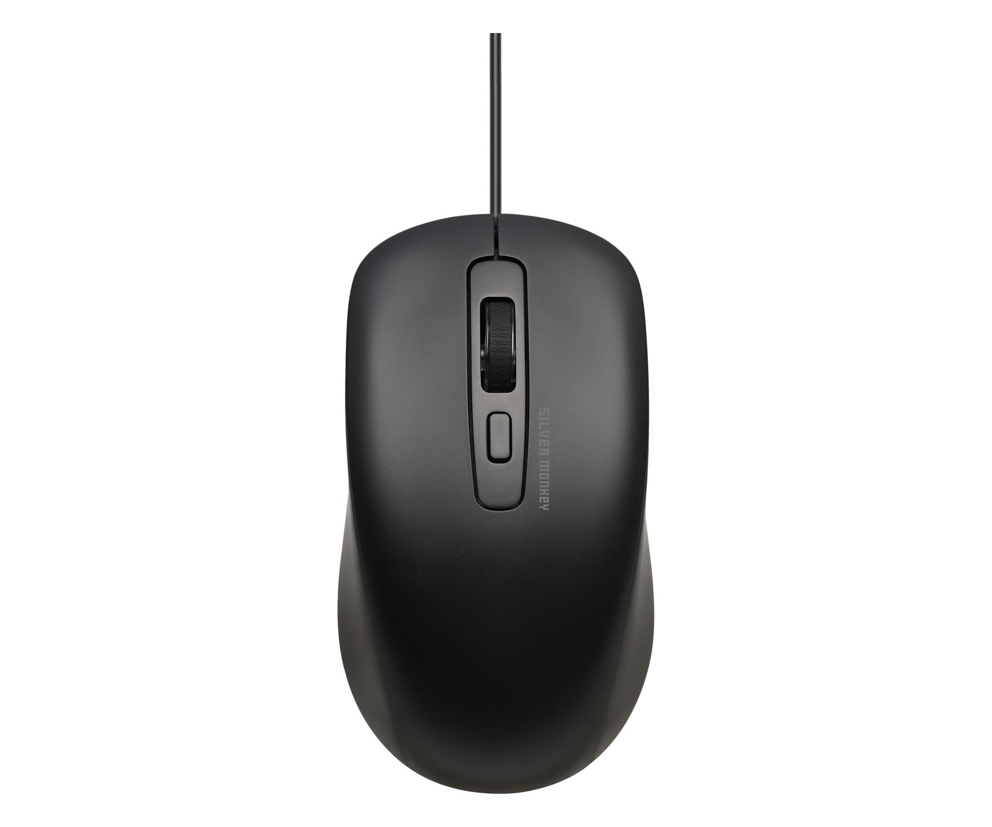 Silver Monkey Przewodowa mysz optyczna M110C