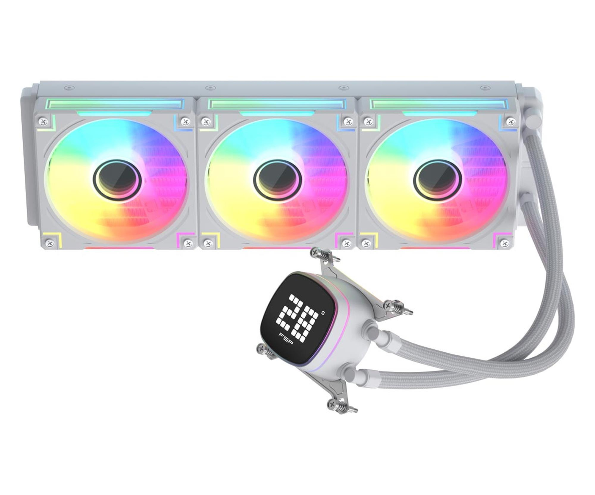 FSP AD36-W White 3x120mm