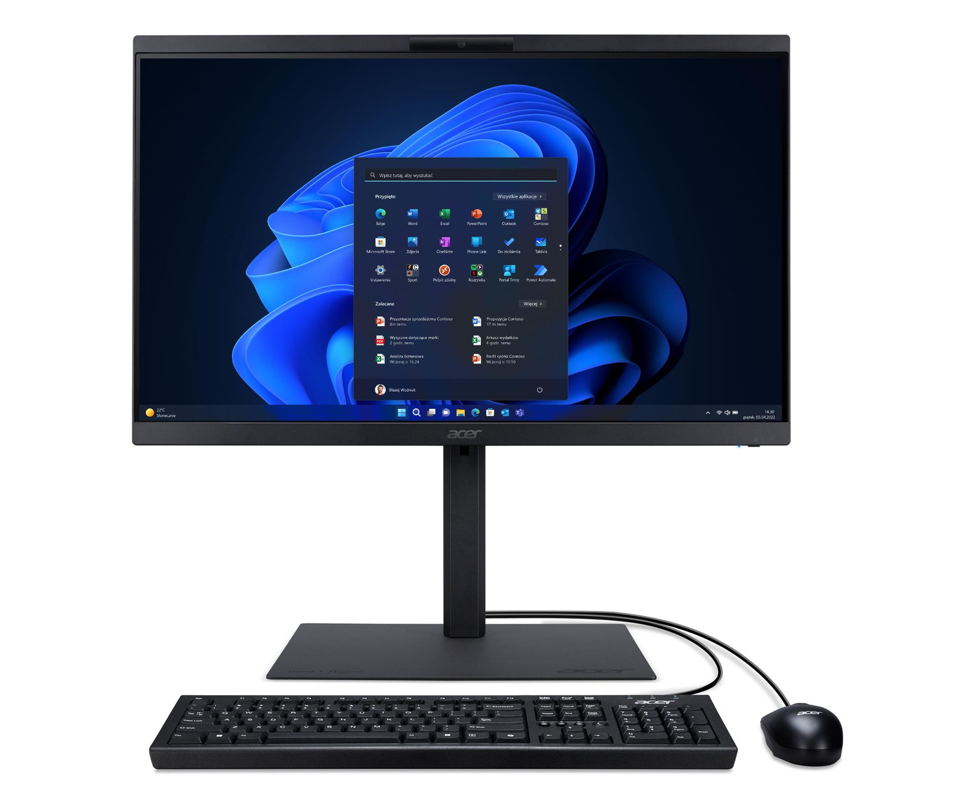 Acer Veriton Vero Z AIO 24 Ultra 5-225/16GB/512/Win11P DVD