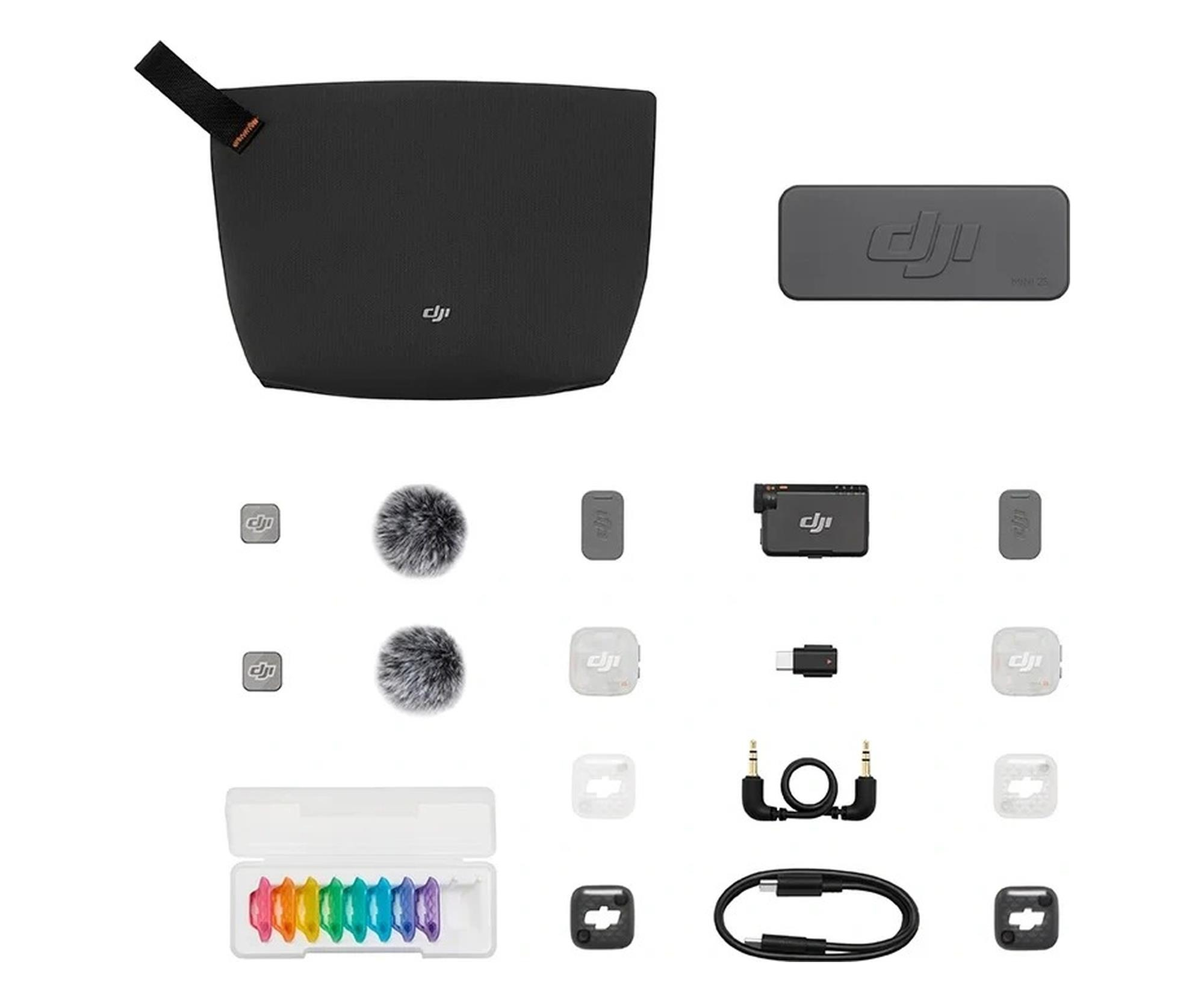 DJI Mic Mini 2S (2 TX + 1 RX + etui ładujące)
