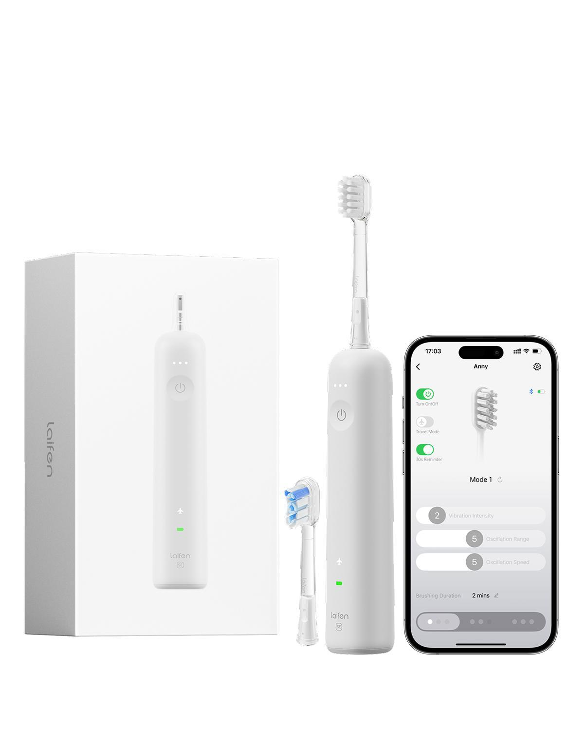 Laifen SZCZOTECZKA SONICZNA LAIFEN WAVE SE 1TB31-P SZARA