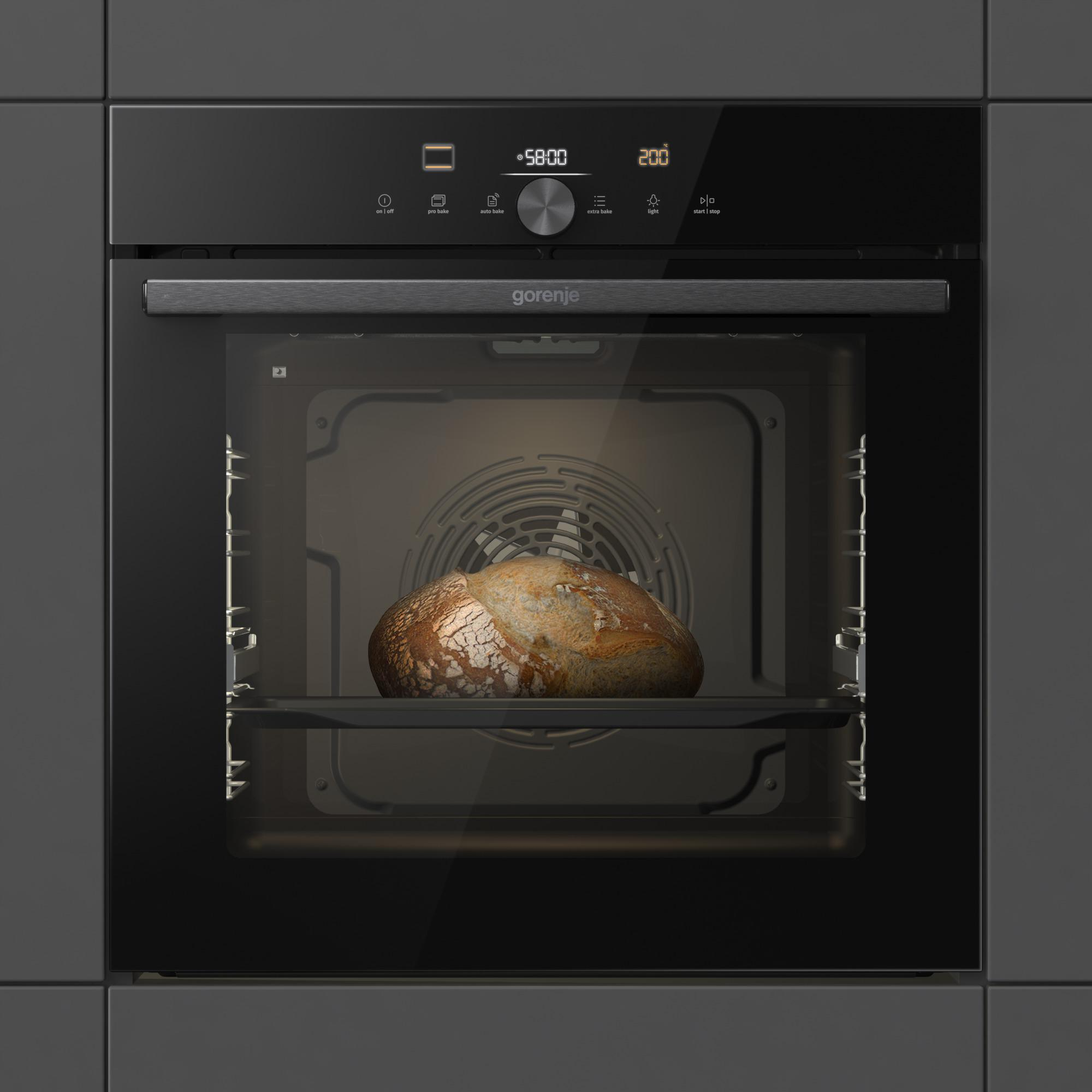 Gorenje BOS6747A05DG AutoBake Elektryczny Czarny A+