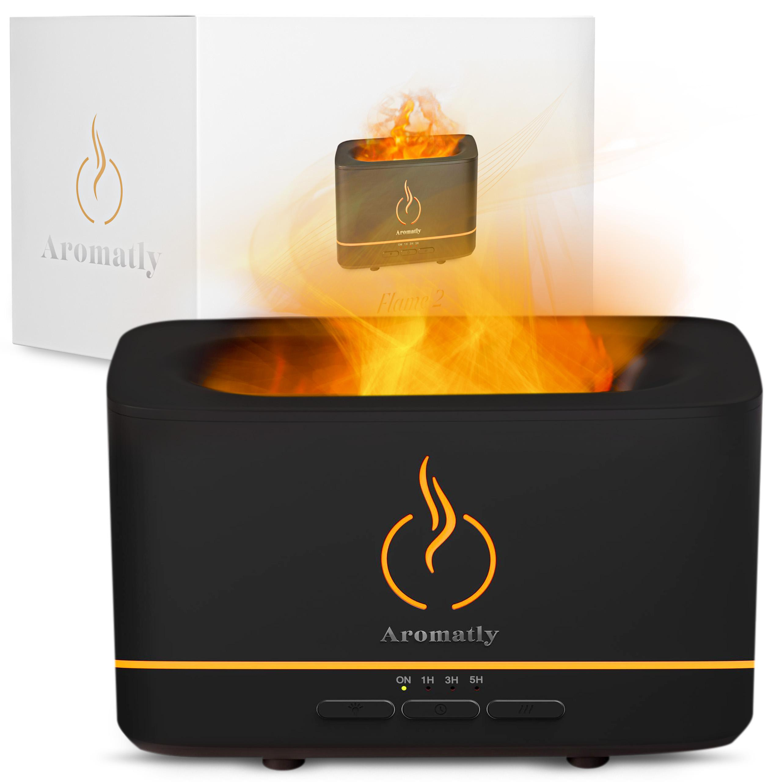 Aromatly Dyfuzor zapachowy Flame 2 czarny