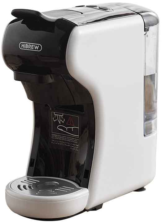 HiBrew Kapsułkowy ekspres do kawy 4w1 HiBREW H1A-white (biały)