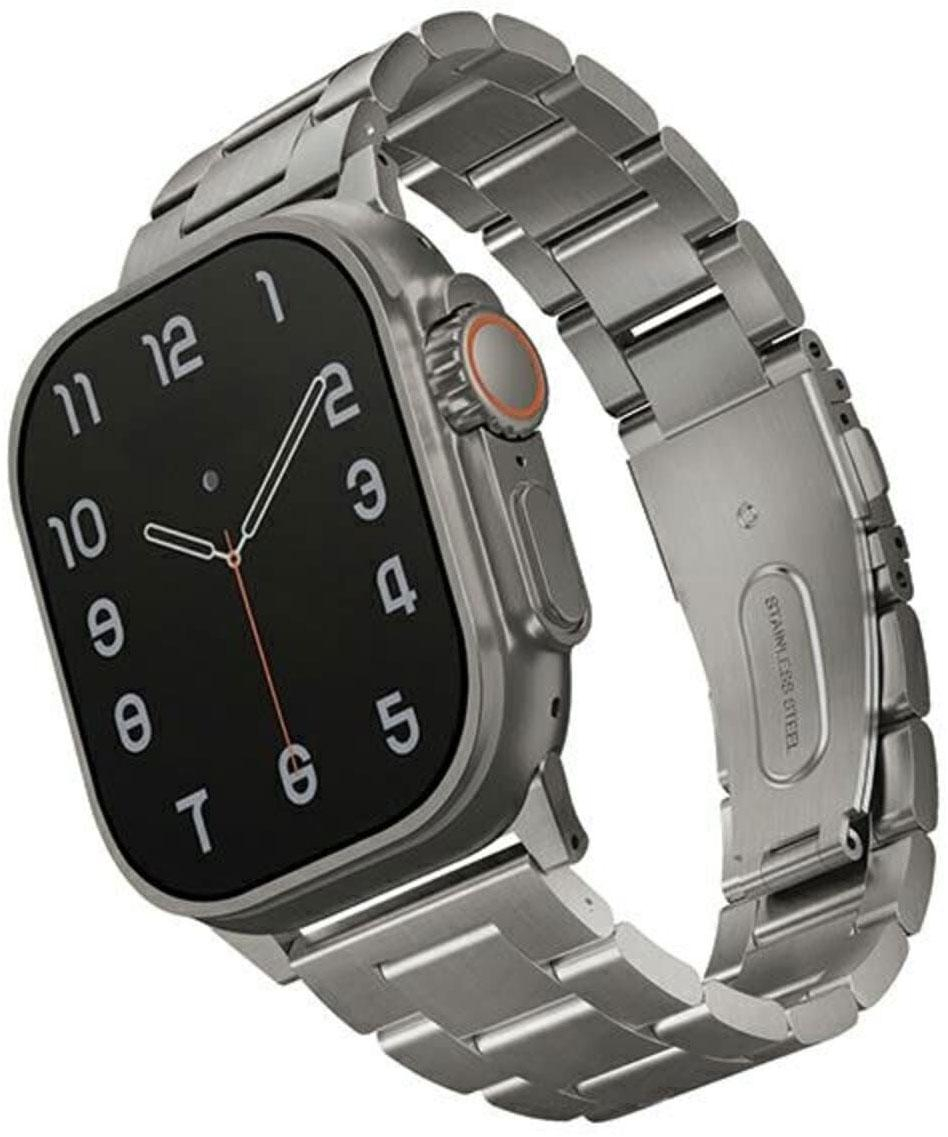 Uniq Osta Apple Watch 42/44/45/ 49mm titanium silver
