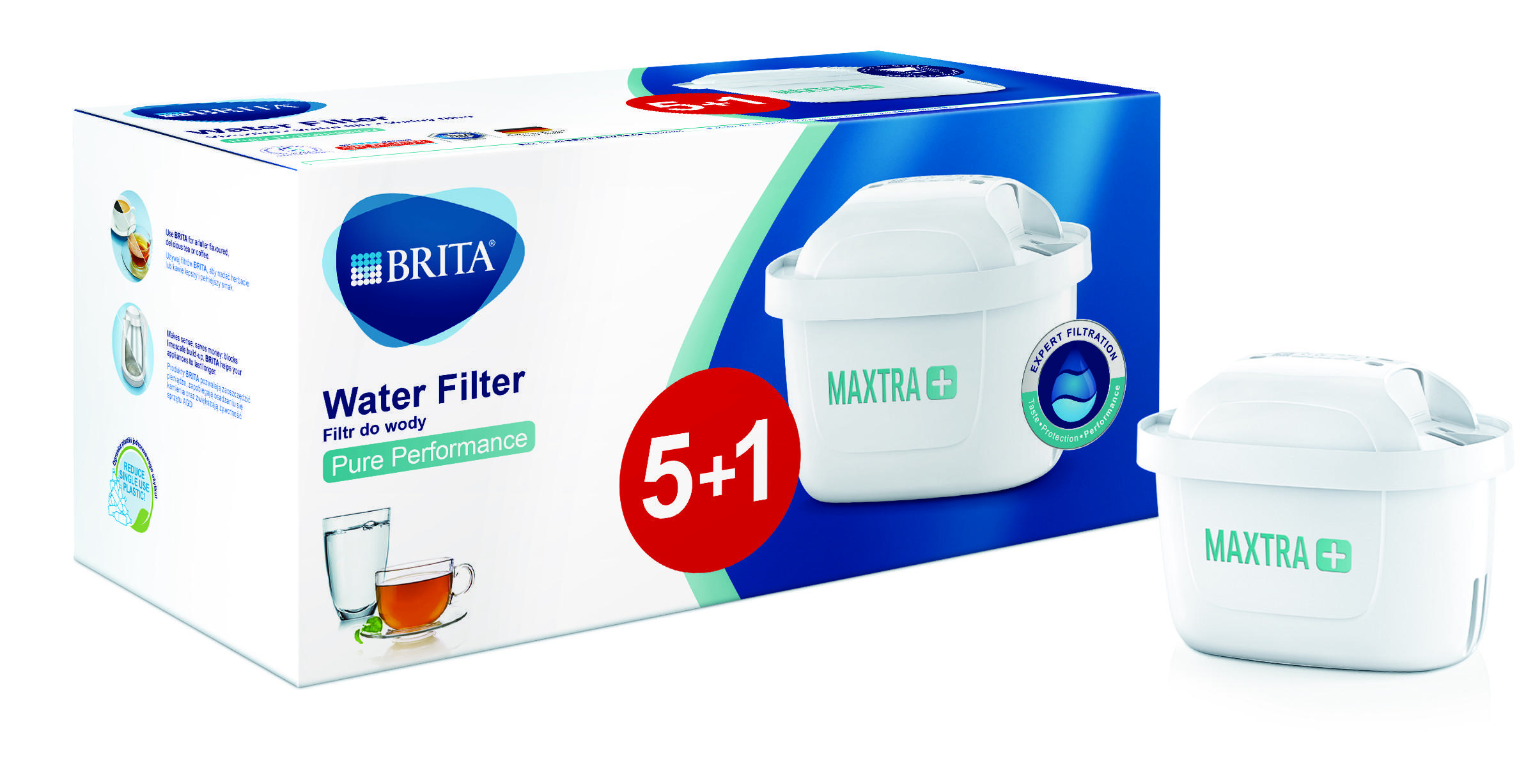 Brita Wkład filtrujący MAXTRA+ (5+1szt) Pure Performance