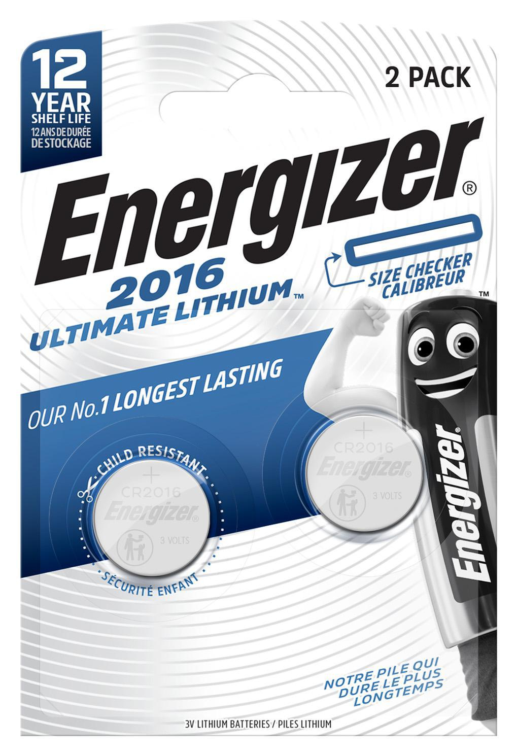 Energizer Ultimate Lithium CR2016 2szt