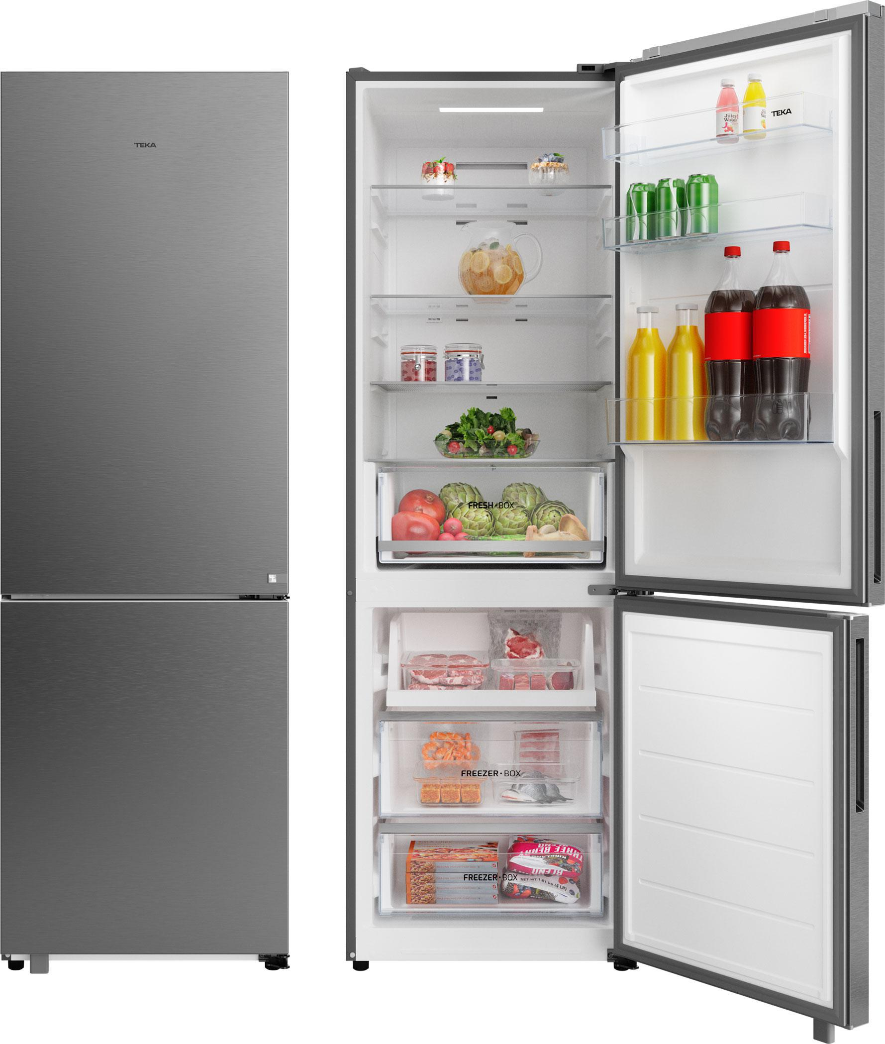 Teka RBF 54650 SS No Frost 186cm Srebrna FreshBox FlipBox 401L