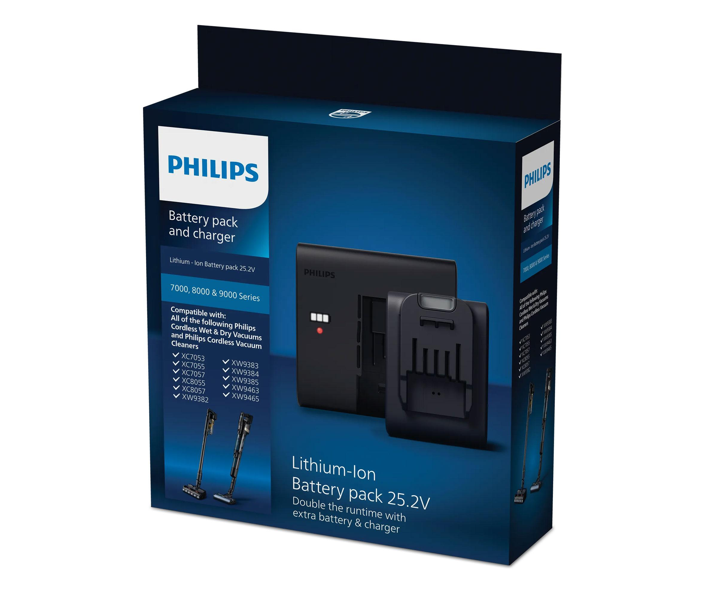 Philips Bateria z ładowarką do odkurzaczy bezprzewodowych Philips