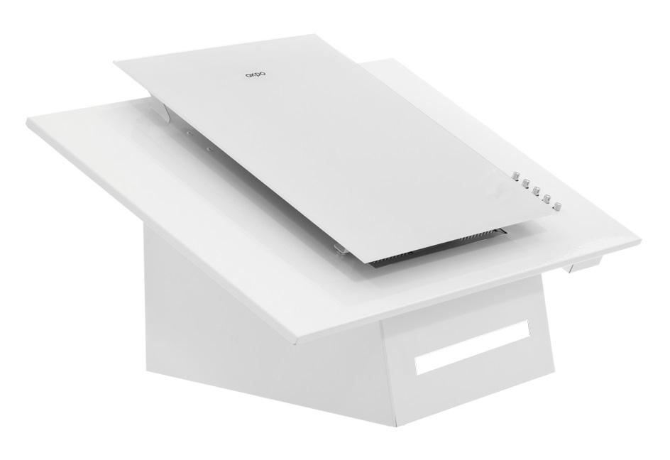 Akpo WK-4 Mirt eco 60 biały/białe szkło