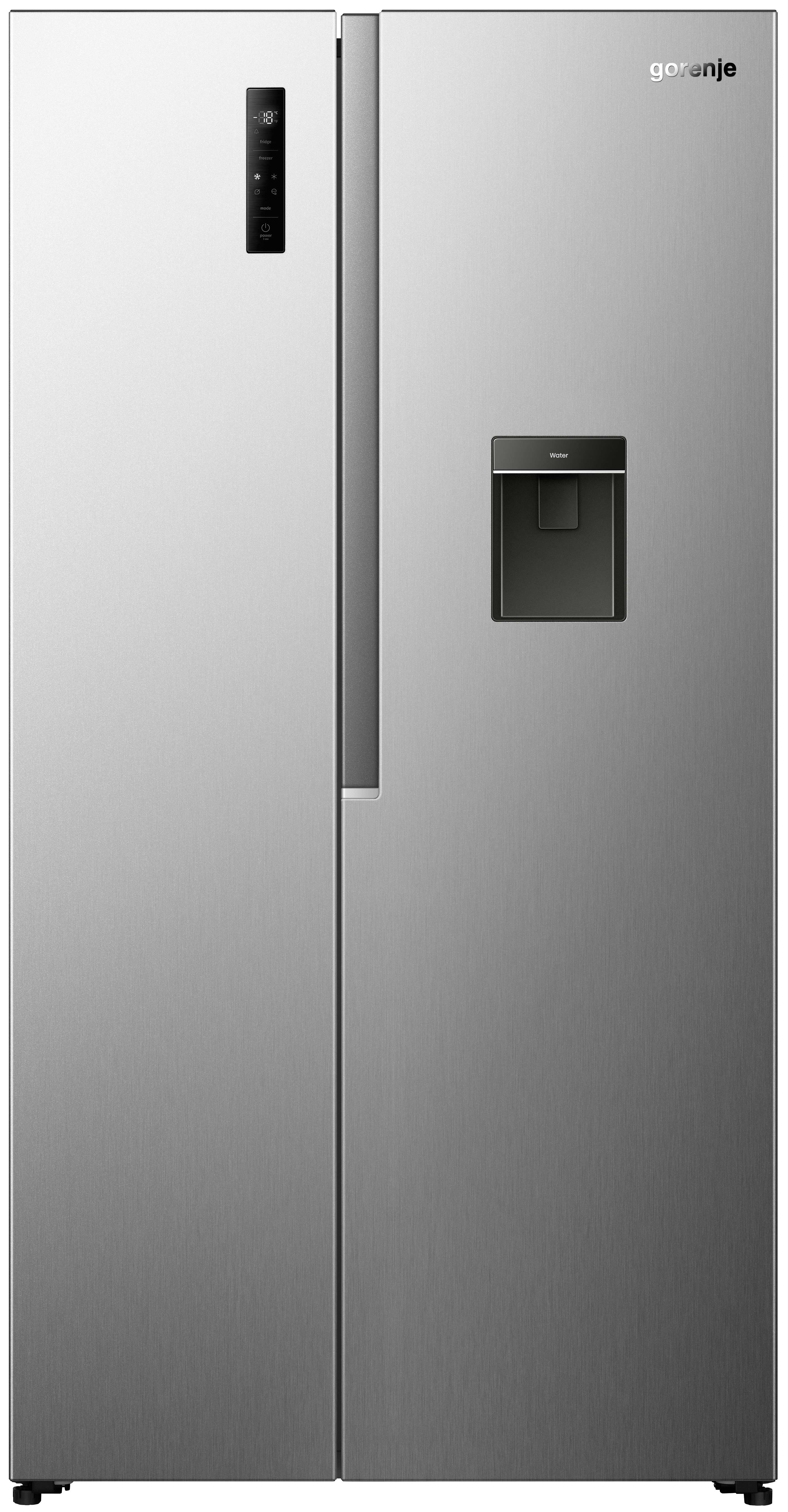 Gorenje NRS917E41XWD No Frost 191cm Srebrna Dystrybutor Wody 541L
