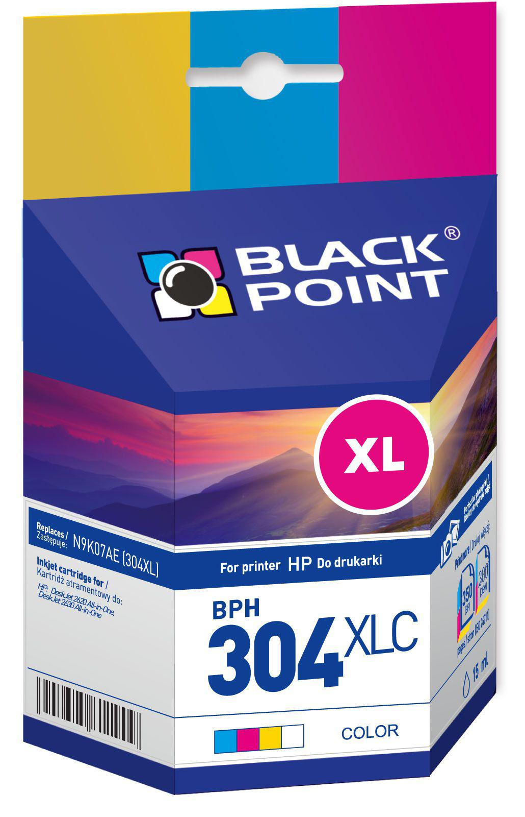 Black Point BLACK POINT BPH304XLC Zamiennik do HP304XL N9K07AE