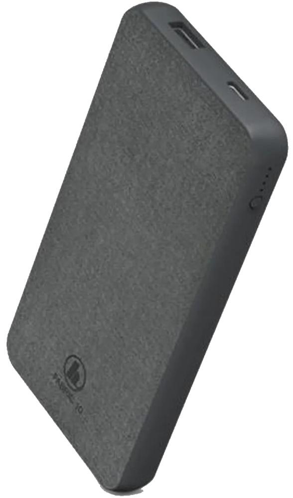 Hama Fabric 10, 10000 mAh, Szary