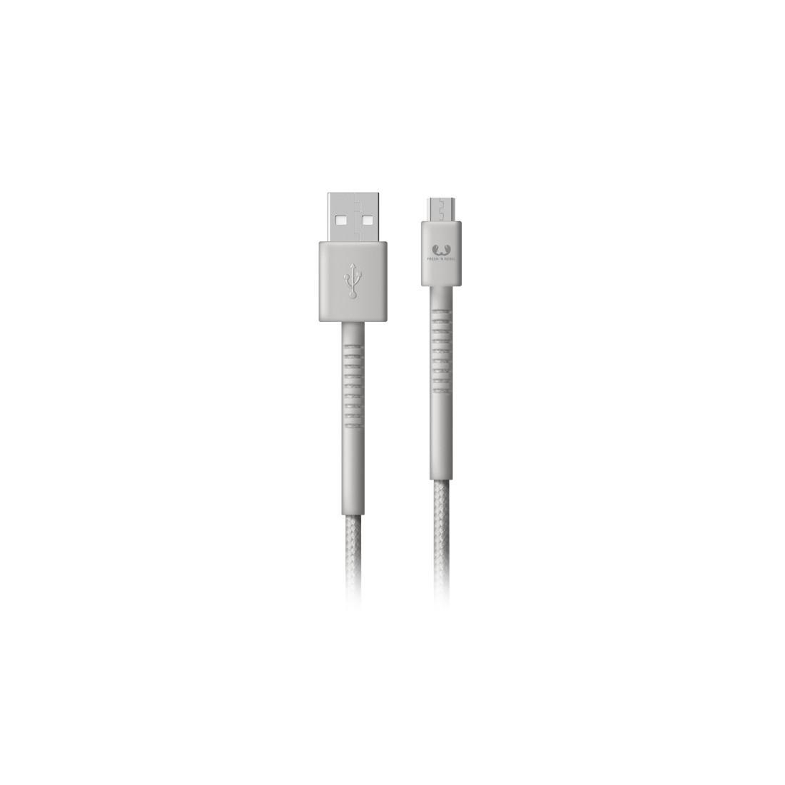 Fresh N Rebel Kabel USB-microUSB Fresh'N'Rebel 3m Ice Grey #