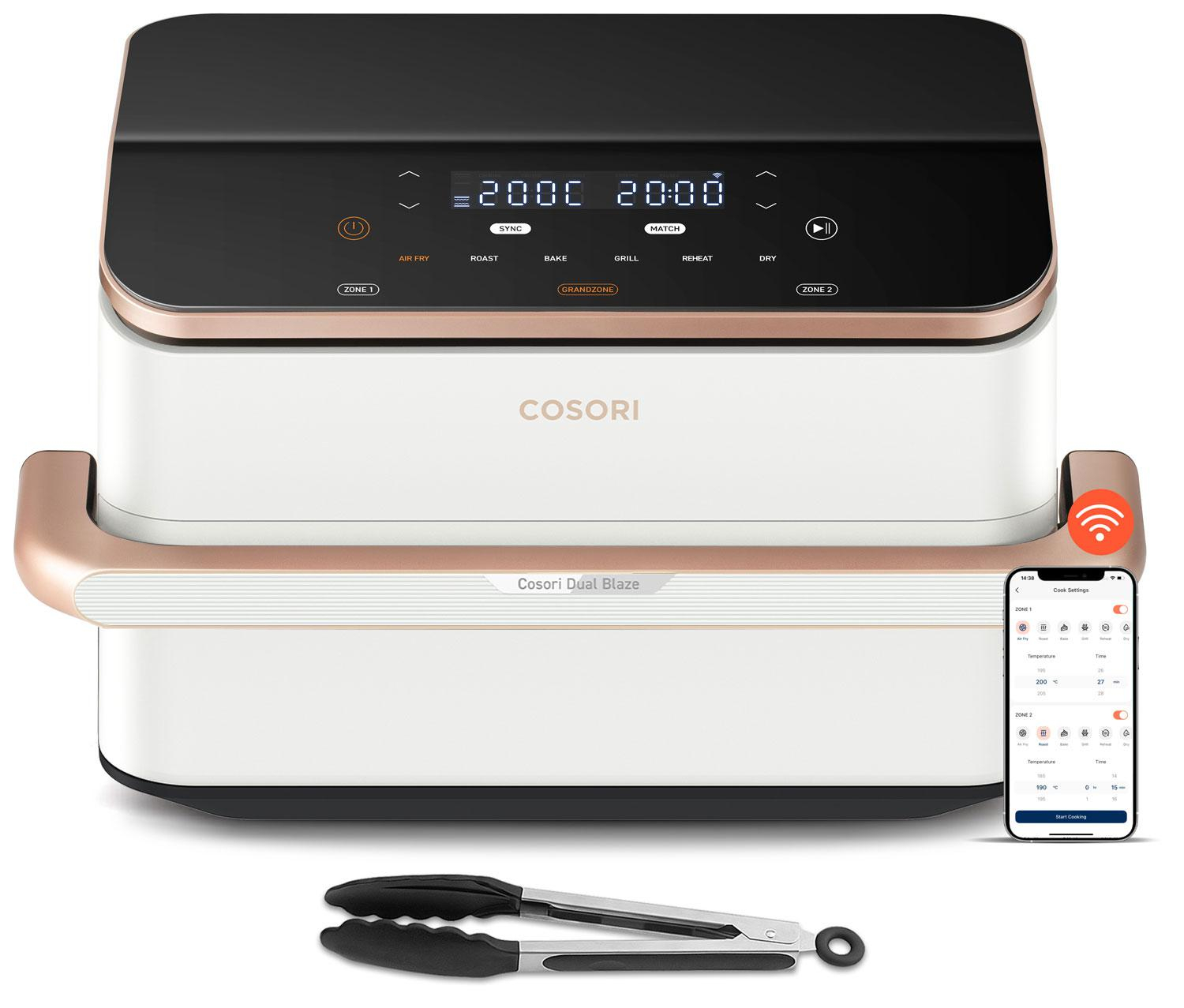 Cosori Dual Blaze TwinFry CAF-TF101S-WEUR Biały