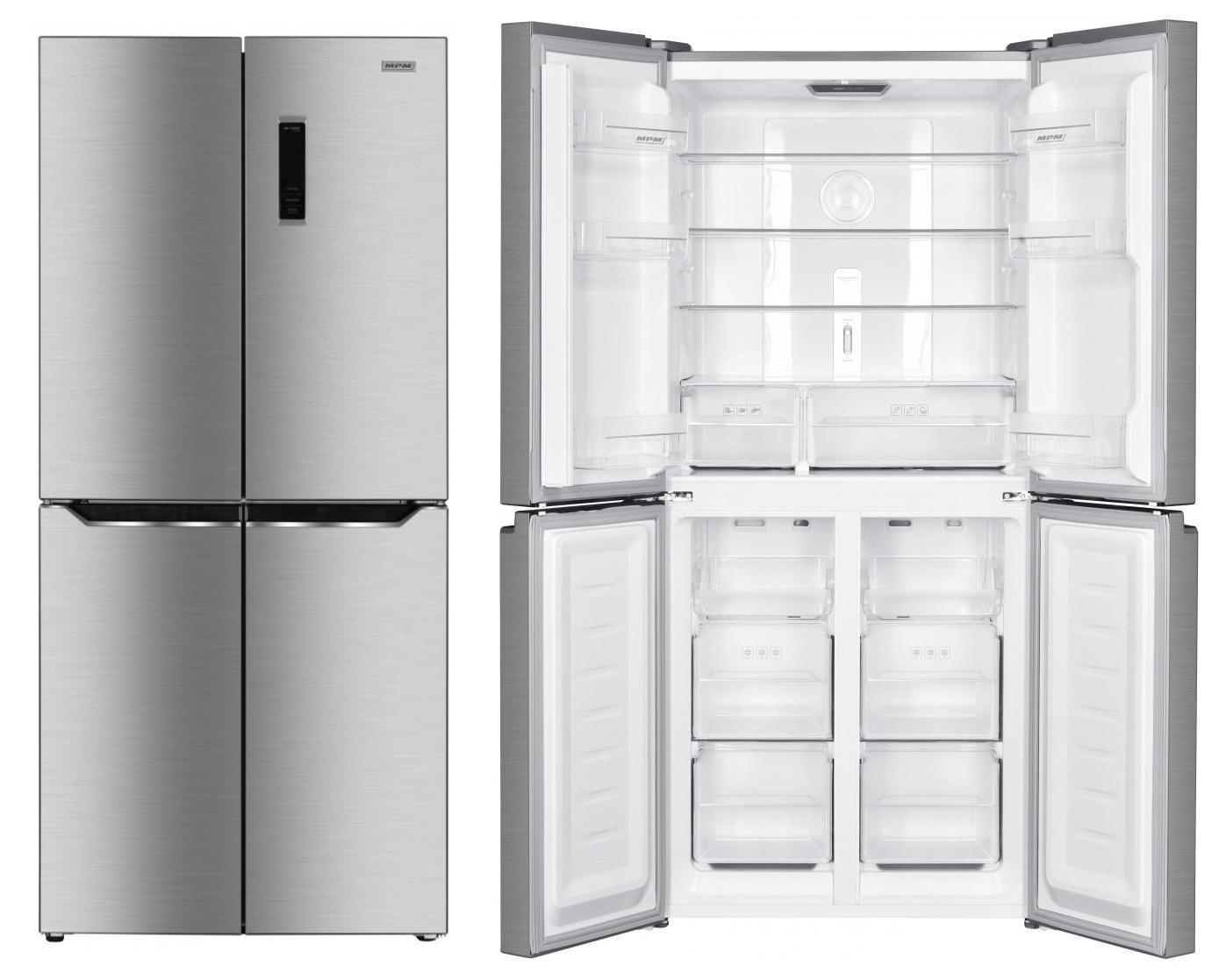 MPM 434-SBF-04 No Frost 180cm Srebrna 421L