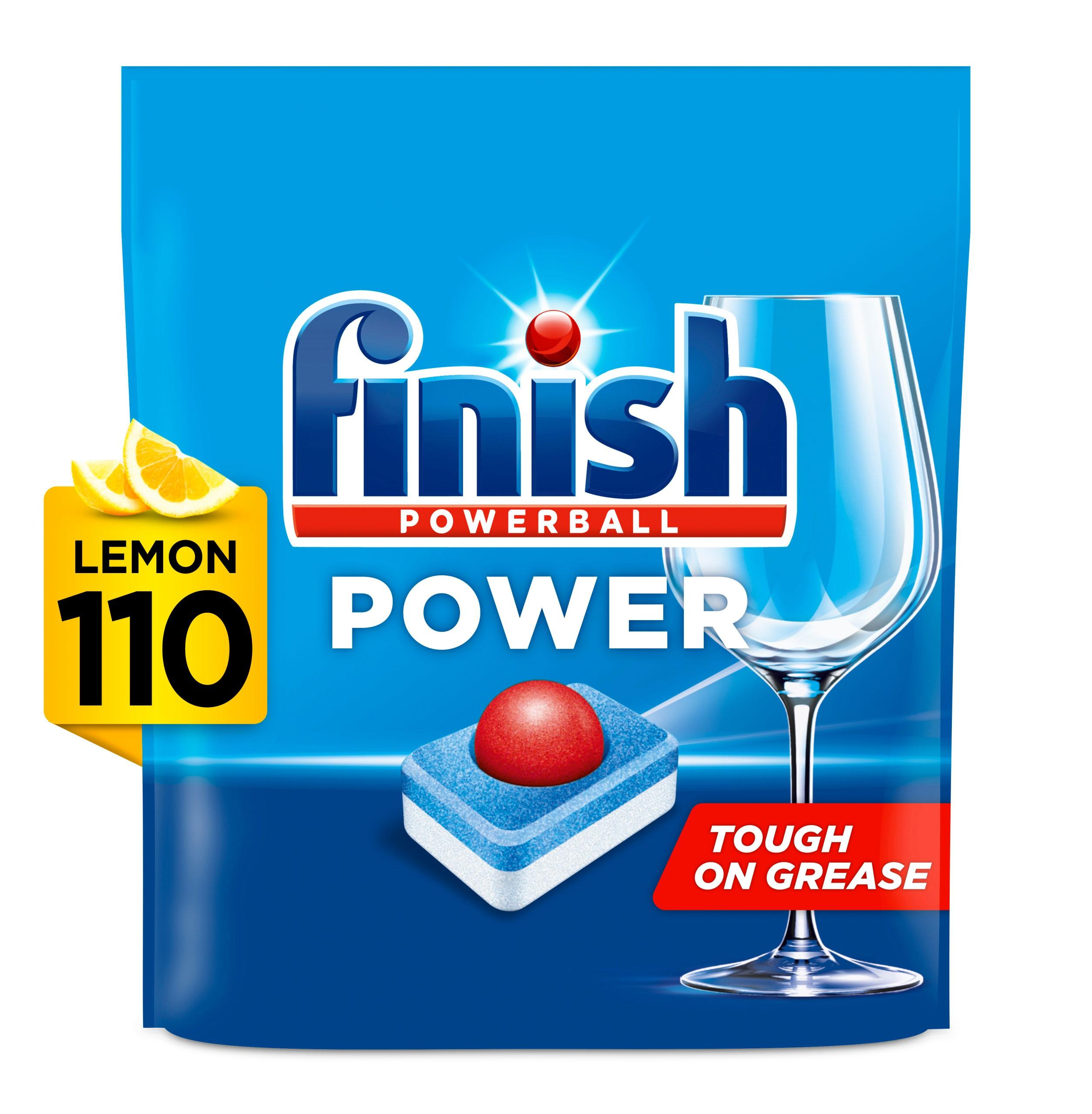 Finish FINISH 110szt Power All in 1 LemoN Sparkle Kapsułki do Zmywa