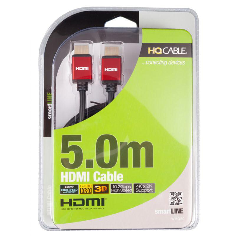 Arkas KABEL HDMI ARKAS WHQ-50 5 m 4K Ethernet #