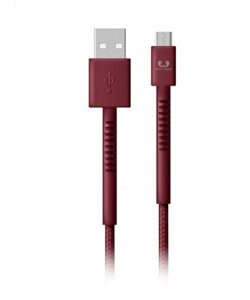 Fresh N Rebel Kabel USB-microUSB Fresh'N'Rebel 1,5m Ruby Red #