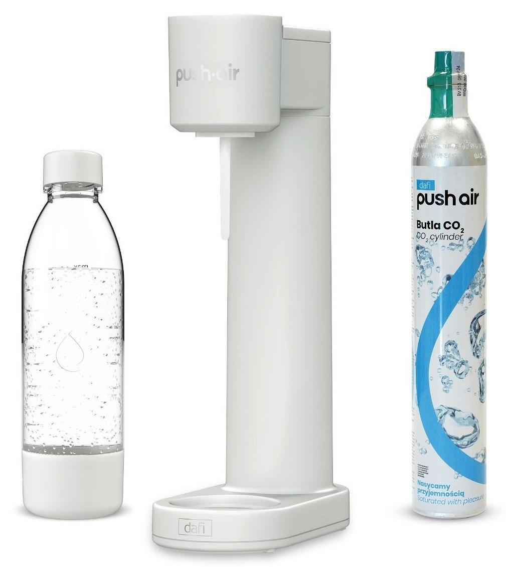 Dafi PUSHAIR saturator do wody Dafi piaskowy + nabój CO2 + butelk
