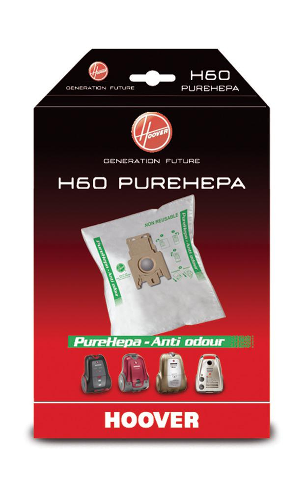 Hoover H60 PureHepa worek do odkurzacza 4 szt.