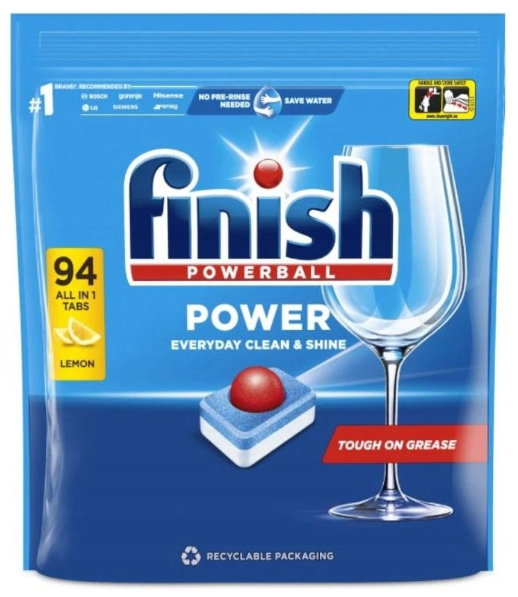Finish FINISH 94szt All in 1 Max Lemon Tabletki do Zmywarki