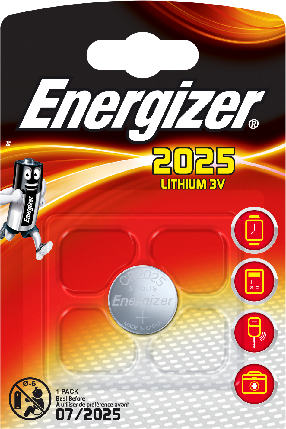 Energizer Lithium CR2025 1szt