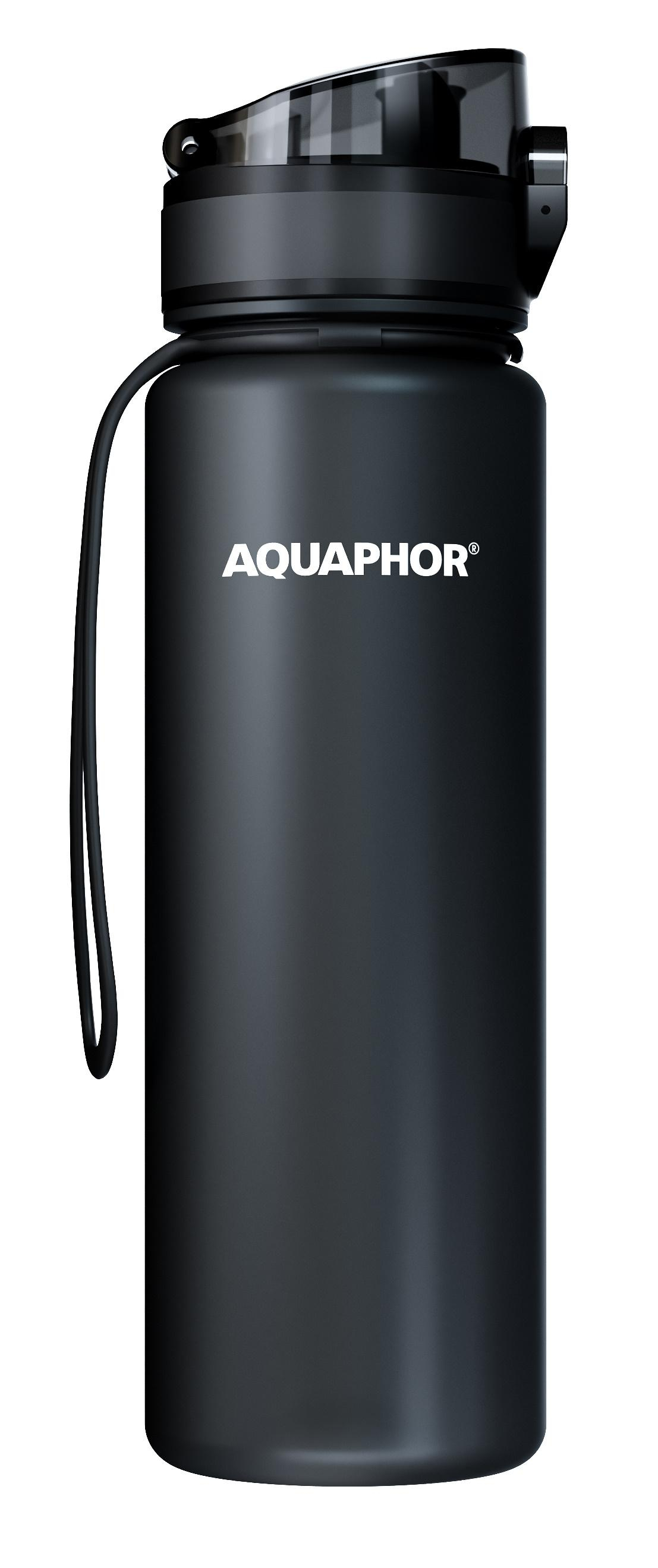 AQUAPHOR Butelka filtrująca City, czarna
