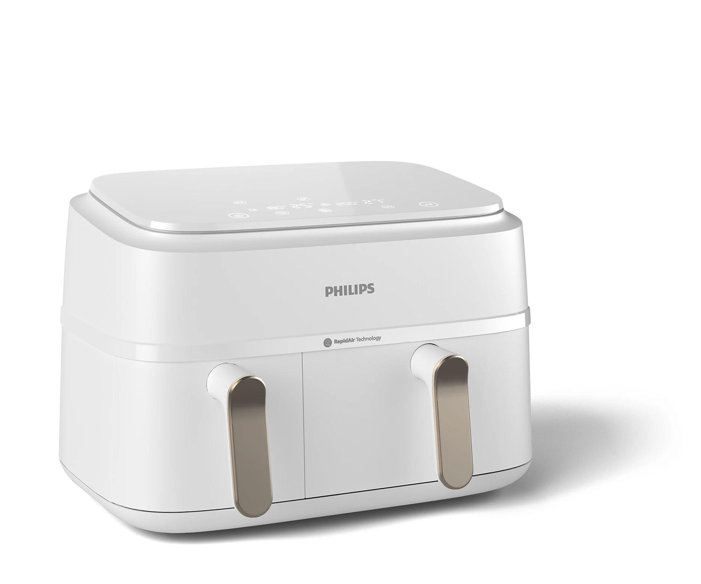 Philips NA353/10 Frytkownica beztłuszczowa, podwójny kosz 9 l, szamp