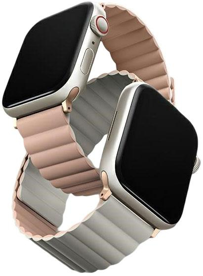 Uniq Revix Apple Watch 38/40/41mm Reversible Magnetic pink-beige