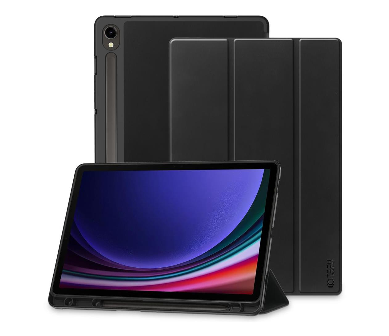 Tech-Protect SmartCase Pen do Galaxy Tab S10 FE / Galaxy Tab S9 FE czarny