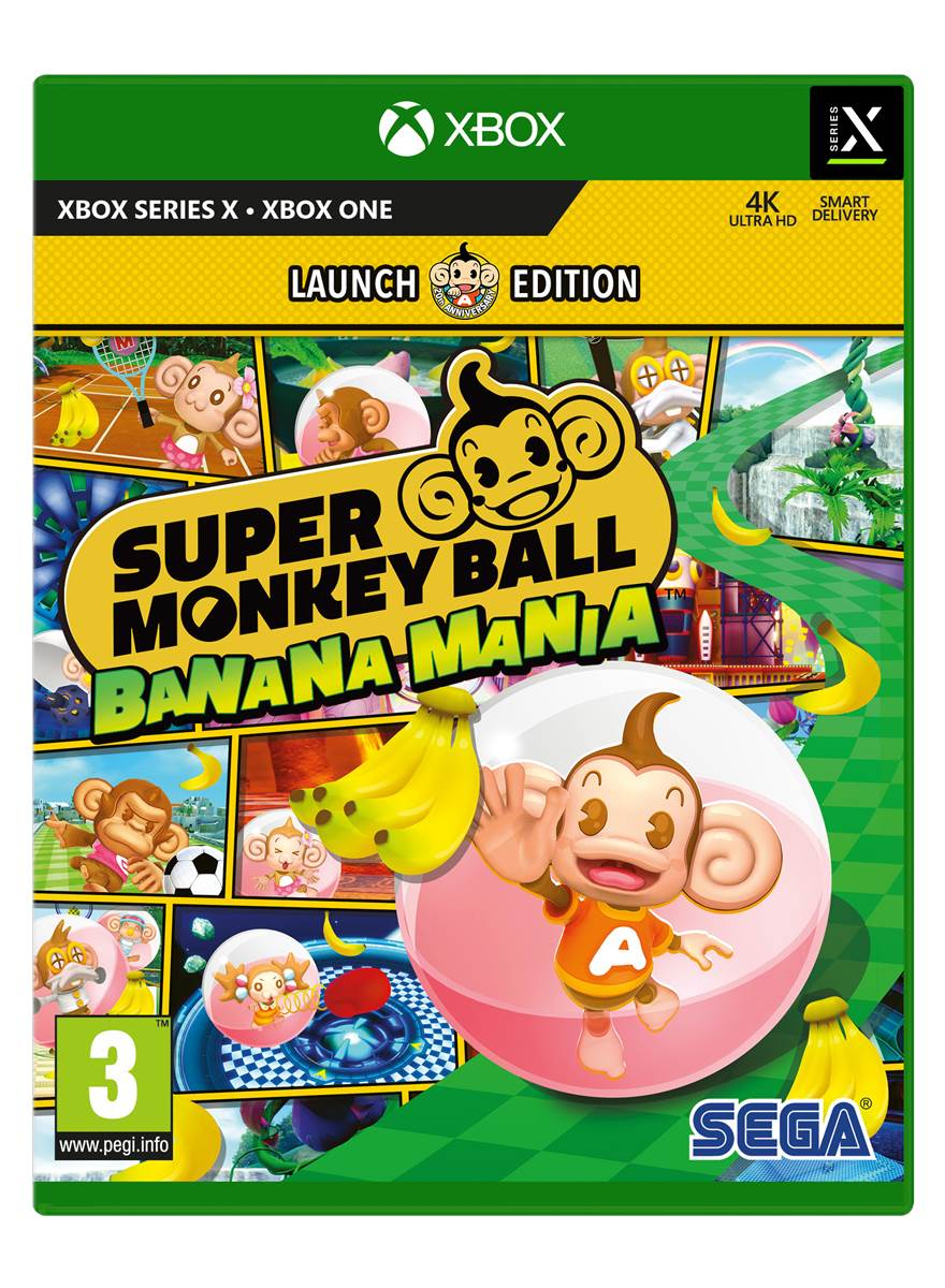 Xbox Super Monkey Ball Banana Mania Launch Edition