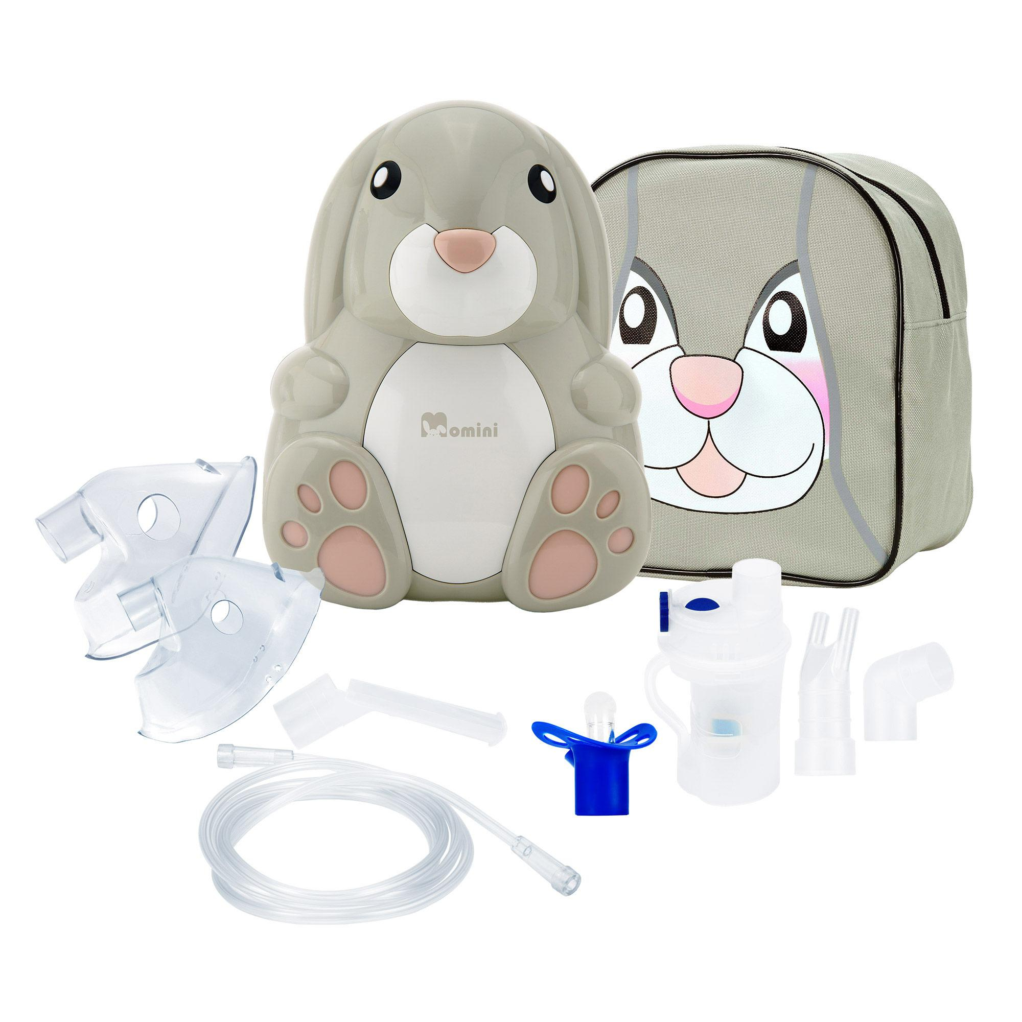 MOMINI Nebulizator kompresorowo-tłokowy NebuBunny