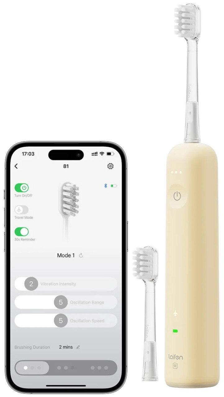Laifen SZCZOTECZKA SONICZNA LAIFEN WAVE SE 1TB31-P ŻÓŁTA