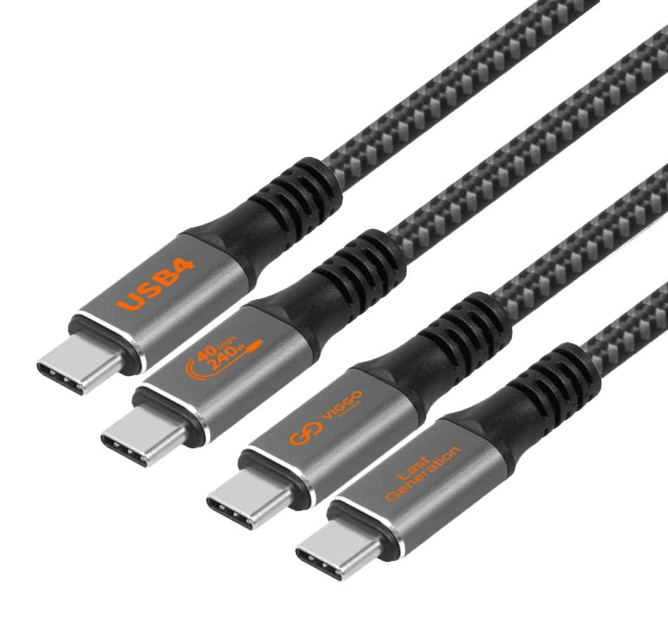 VIGGO DESIGN VIGGO DESIGN KABEL USB TYPE-C / USB TYPE-C 240W 40GB/S 1,5M