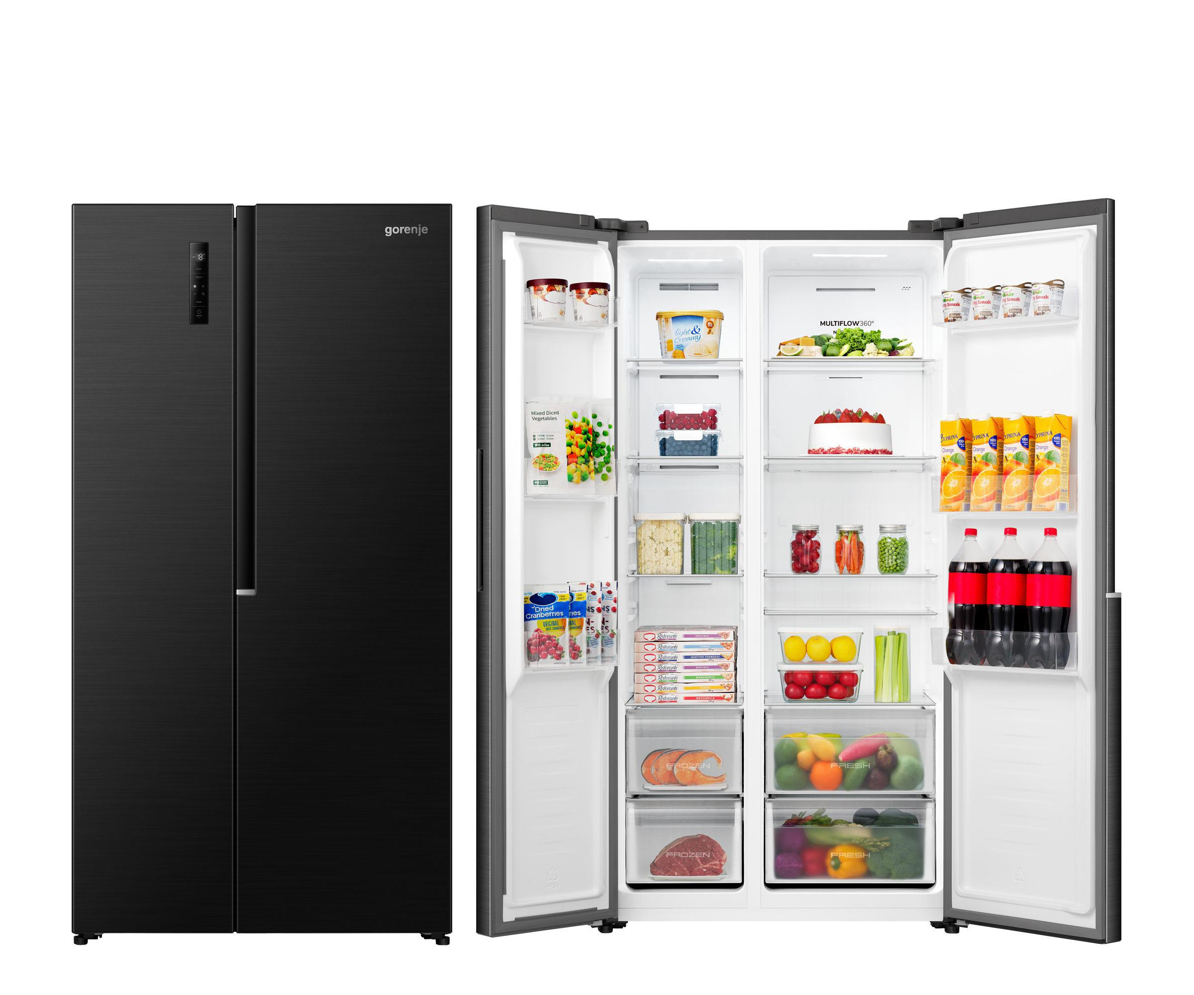 Gorenje NRS917E41BX No Frost 178,6cm Czarna XtraSpace 544L