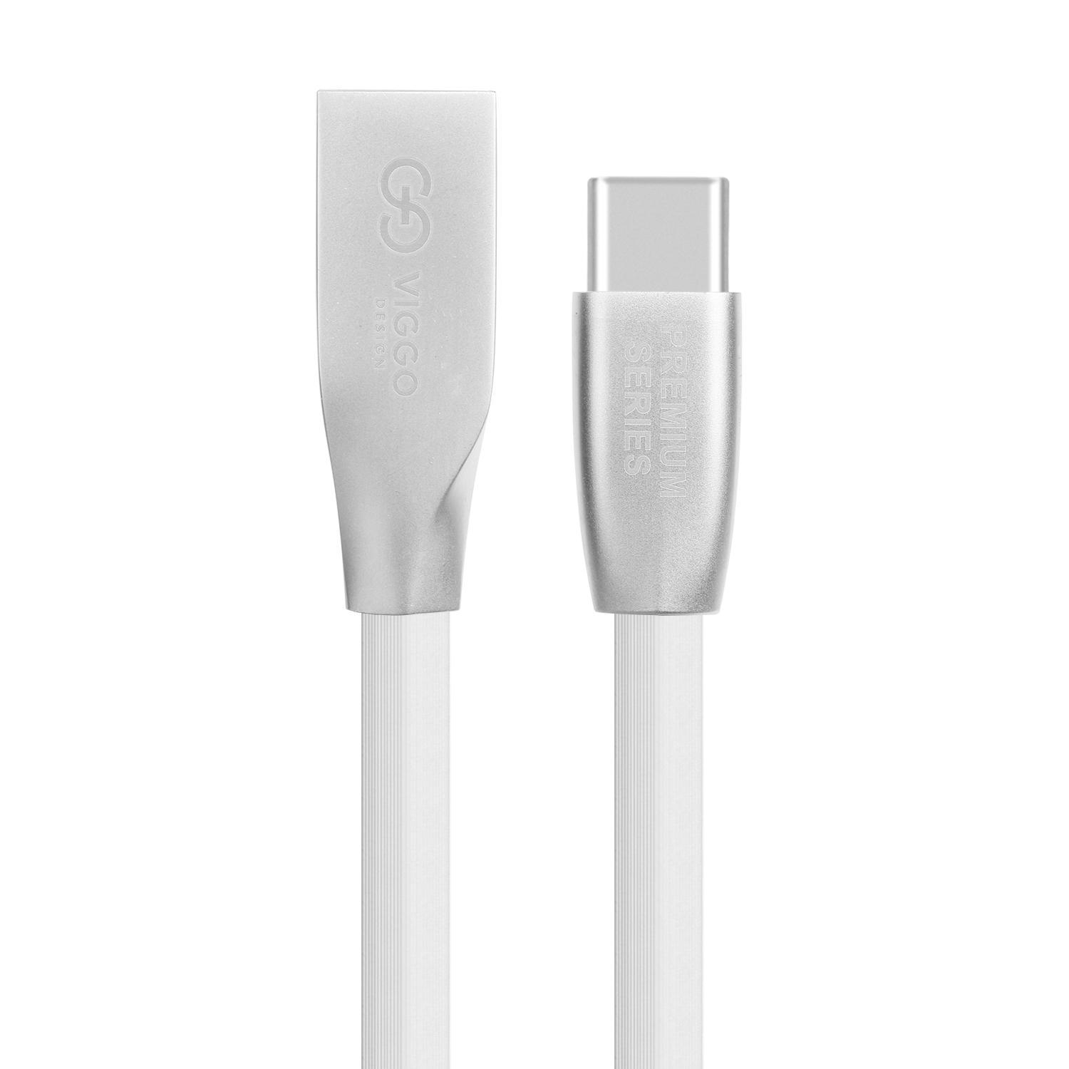 VIGGO DESIGN Kabel USB - USB-C 1m Biały