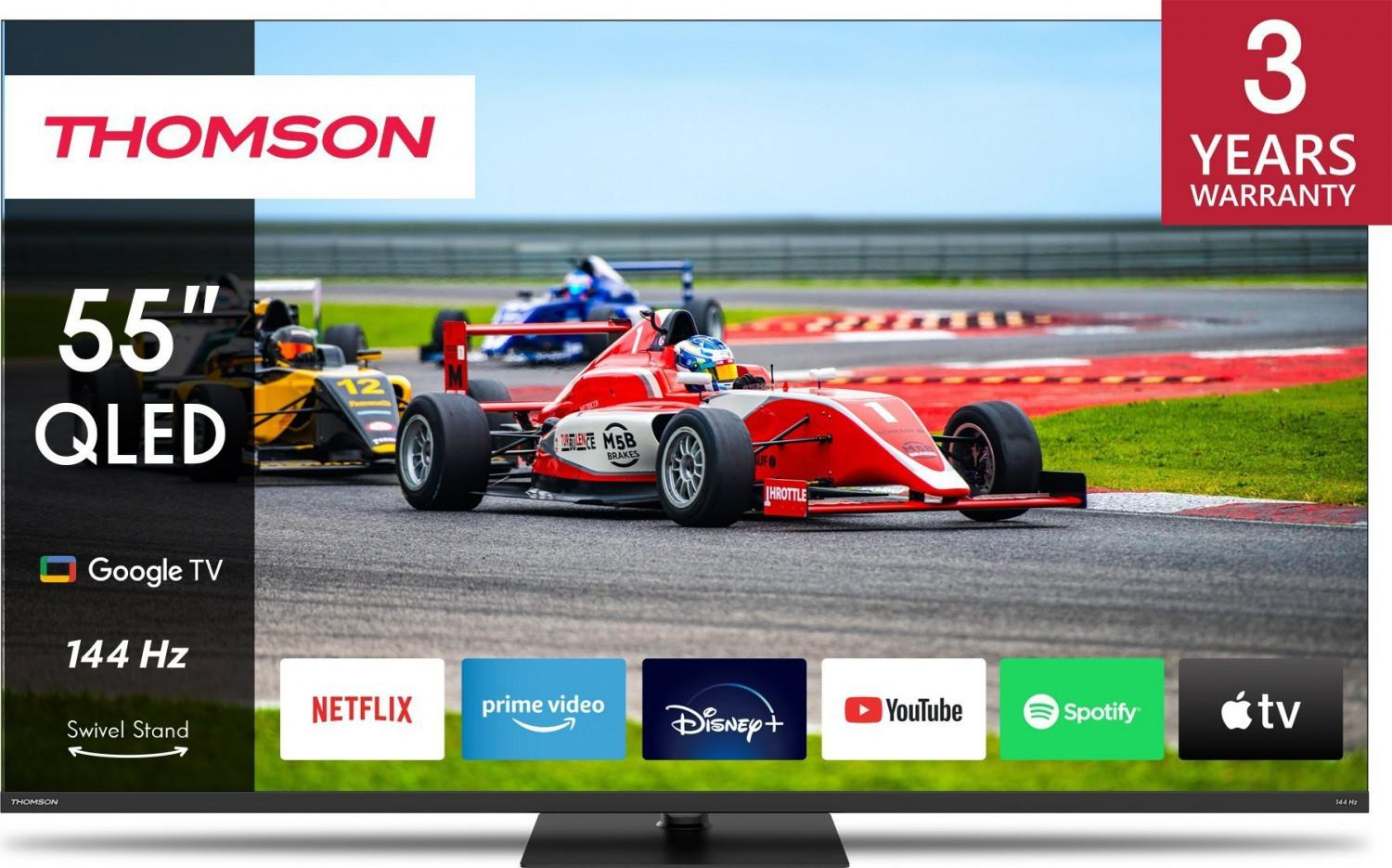 Thomson 55QG7C14 55" QLED 144HZ Google Tv HDMI 2.1