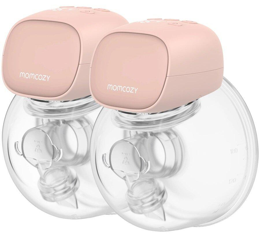 MOMCOZY Laktator S9 pro Podwójny (Różowy)