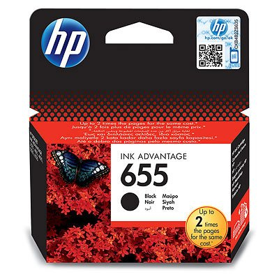 HP 655 black 550str.