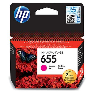 HP 655 magenta 600str.