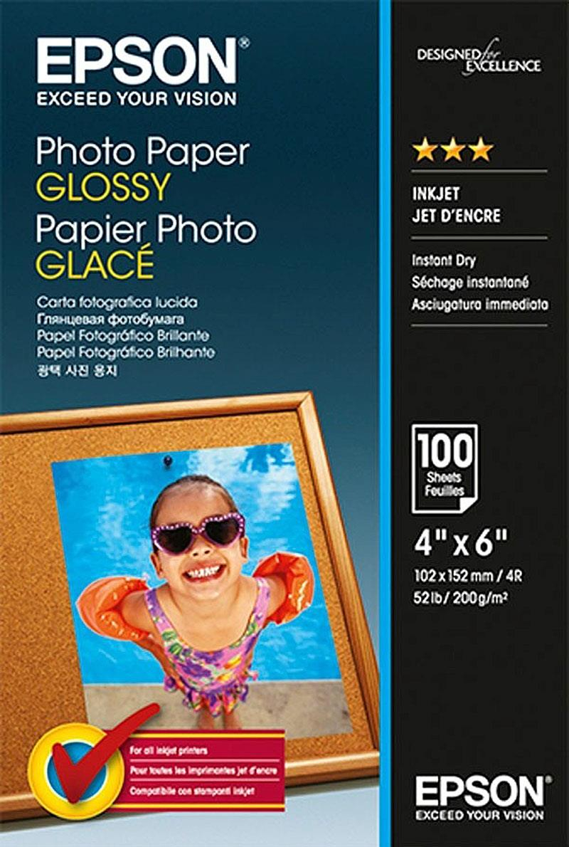 Epson Photo Glossy Paper 10x15 cm (4x6") (100 ark.)