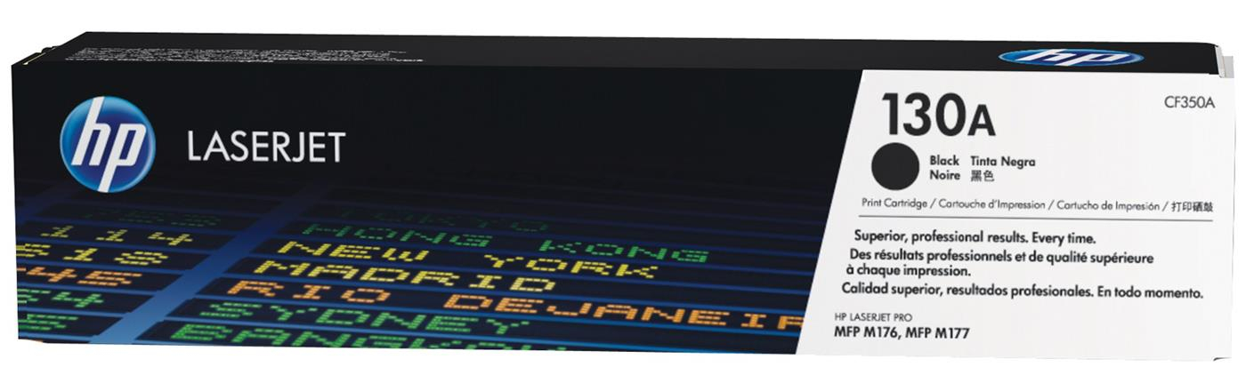 HP 130A black 1300 str.