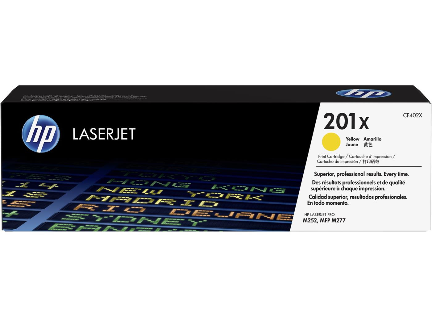 HP 201X yellow 2300str.