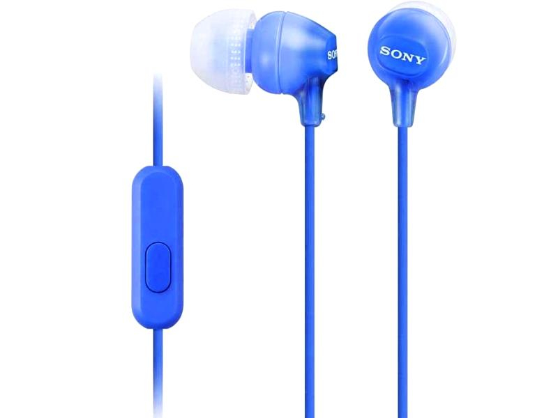 Sony MDR-EX15AP Niebieskie