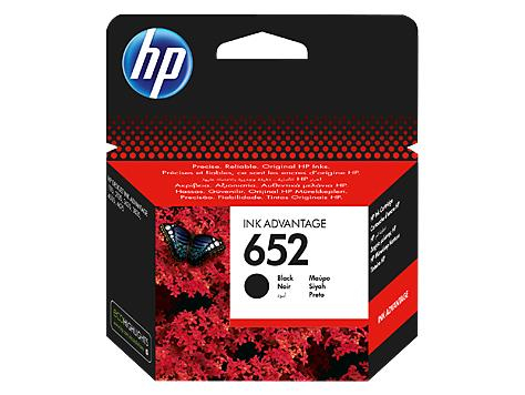 HP 652 black 360str.