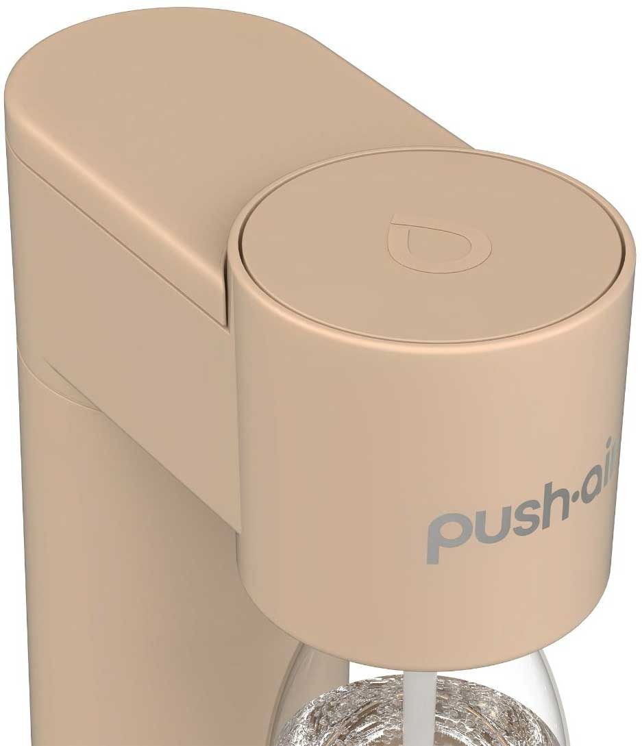 Dafi PUSHAIR SATURATOR Z NABOJEM CO2 + BUTELKA 0,7 - CAPPUCCINO