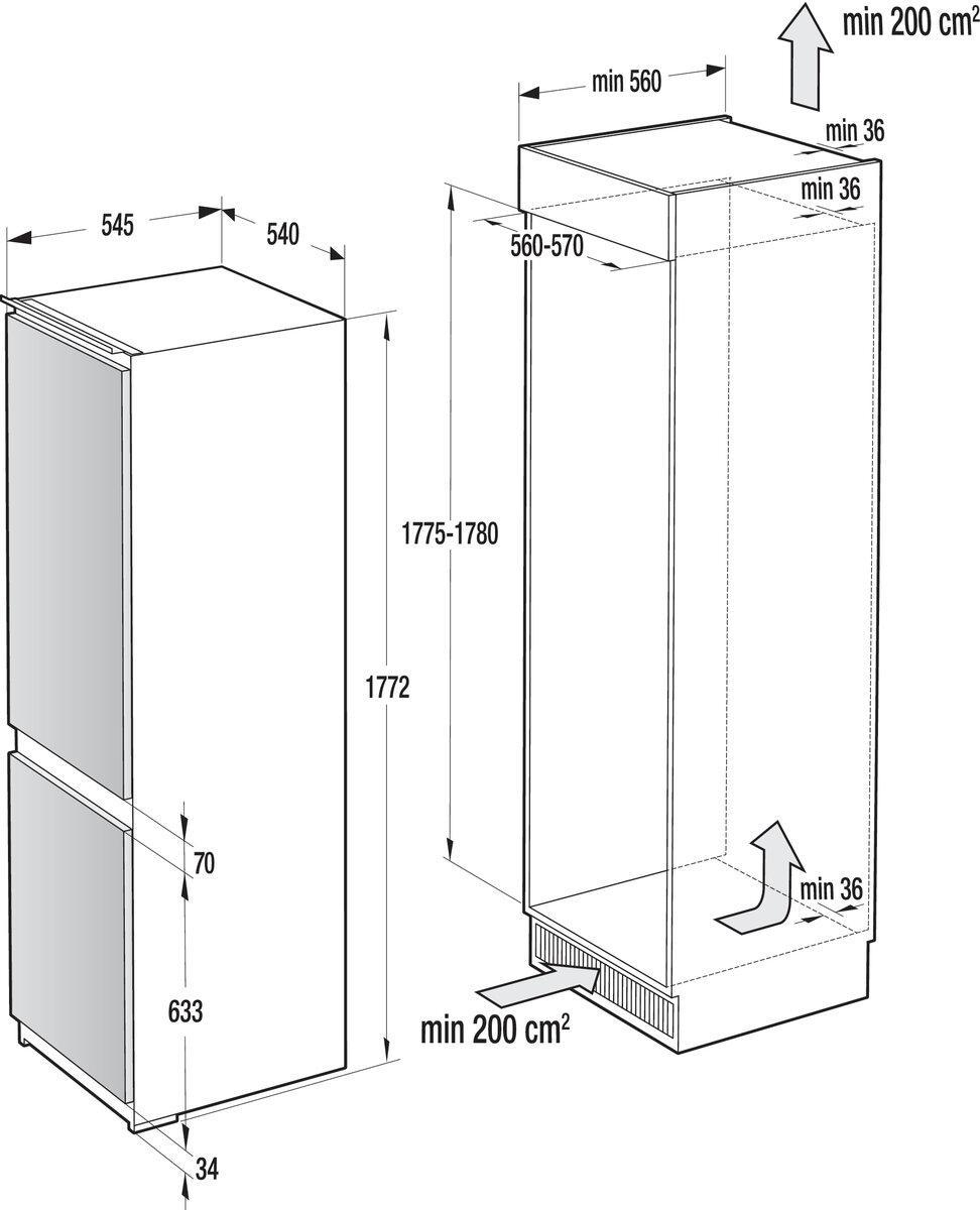 Gorenje LODÓWKA NRKI4182E1